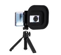 JJC Cache d'objectif en silicone pour téléphone portable - Anti-reflet - Pour Huawei, iPhone - Pour smartphones grand public - Support de trépied - Fenêtre en verre - Accessoires de photographie