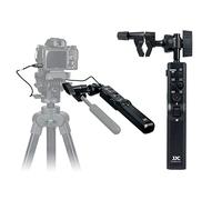 JJC Caméra Trépied Télécommande pour Sony FDR-AX53 HDR-CX405 A9III etc, Poignée de Trépied Universelle pour Multi/Lanc Caméra/Caméscope