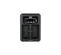 JJC Canon DCH-LPE6 Chargeur de batterie double USB (pour batterie Canon LP-E6 / LP-E6N)