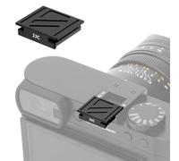 JJC Capuchon de griffe en métal compatible avec appareil photo numérique Leica Q3, Q3 43, Q3 Monochrome, Q2, couverture complète, anti-rayures, anti-poussière et taches (noir)