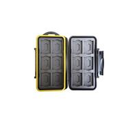 JJC Carte mémoire - MC-SDMSD24 - MC-SDMSD24 Rugged Waterproof Memory Card Case (12x SD + 12x microSD)