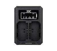 JJC Chargeur Double Batterie USB pour Appareils Photo Sony FX3 FX30, A6700, A6600, A7CII, A7CR, A7C, A7RV, A7RIVA A7RIV A7RIIIA A7RIII, A7IV A7III, A7SIII, A1, A9II, A9III, A9 pour Sony NP-FZ100