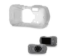JJC Coque en silicone pour Pentax WG-90 et WG-80 - Anti-rayures et anti-poussière - Avec prise en main sûre - N'affecte pas l'utilisation des boutons de l'appareil photo