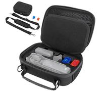 JJC Coque rigide en EVA pour DJI Osmo Pocket 3, Pocket3 avec 2 étuis pour cartes Micro SD et bandoulière, pochette de protection étanche pour Osmo Pocket 3, accessoires pour voyage et quotidien