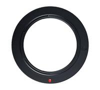 JJC d'aluminium Bague d’Inversion Macro pour Canon EOS Caméra(Montez l’Objectif de Monture Canon EF avec Un Filetage de Filtre de 58mm)