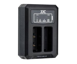 JJC DCH-BLS5 Chargeur double USB OM System BLS-5/ BLS-1/ BLS-50/ JJC B-BLS5