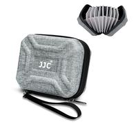 JJC Durable Lens Filter Pouch Case for 10 Circular Filters Up to 95mm, Dustproof & Water-Resistant Camera Lens Filter Storage Wallet for ND UV CPL Filter
