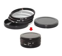 JJC Étui de rangement métallique pour filtres - 37mm
