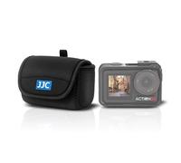 JJC Étui de transport pour appareil photo DJI Osmo Action 6/5 Pro/4/3 et batterie, mini sac portable compatible avec GoPro Hero 13 12 11 10, Ace / Ace Pro 2, Go Ultra Action Camera Sac de rangement de