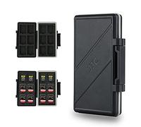JJC Étui de Transport résistant à l'eau pour 12 Cartes SD SDHC SDXC + 12 Cartes CFexpress Type-A