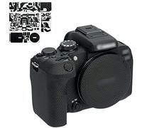 JJC Film de protection autocollant pour appareil photo Canon EOS R10, 3M anti-rayures - Noir matrice
