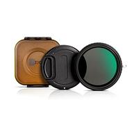 JJC Filtre à densité neutre variable de 82 mm + filtre polarisant circulaire CPL, 2 en 1 ND2 ND4 ND8 ND16 ND32, polarisant gradué réglable pour objectifs d'appareil photo à filetage de 82 mm