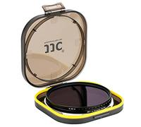 JJC Filtre ND Variable 49 mm (ND2 - ND2000) Filtre d'objectif à densité Neutre réglable, revêtement 18 Couches, Verre Optique HD, pour Objectif d'appareil Photo Reflex numérique, Photographie Paysage