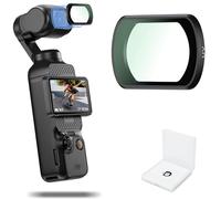 JJC Filtre UV pour DJI Osmo Pocket 4 3 Accessoire à Rayons Ultraviolets | Filtre UV Protège l'objectif des Rayures et Poussières, Verre Optique HD Multicouche avec Étui et Chiffon Microfibre