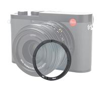 JJC Filtre UV ultra fin pour Leica Q2 Q3 43 Q3, 19 couches multicouches 99,3 % de transmission de la lumière, anti-vignette, cadre de 3,7 mm, filtre de protection avec étui résistant à l'humidité