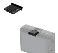 JJC Housse de griffe compatible avec appareil photo numérique Ricoh GR4, GRIV, GR IV HDF, Monochrome, avec plaque en silicone, anti-poussière et anti-taches (noir)