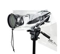 JJC - Housse de Pluie pour Appareil Photo, Protecteur de Manteau de Pluie imperméable pour Appareil Photo Reflex numérique Canon Nikon Sony avec Objectif jusqu'à 45 cm de Long (2 pièces)