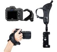 JJC HS-PRO1P Hand Grip Strap poignée avec plateau rapide noire