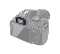 JJC Œilleton en silicone souple pour Nikon D5600 D5500 D5400 D5300 D5200 D5100 D5000 D3400 D3300 D3200 D3100 D3000 Appareil photo Remplace l'œilleton Nikon DK-25