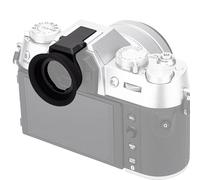 JJC Œilleton Large Extensible en Silicone Souple pour Fujifilm X-T50 | Grand oculaire, Équipé et Sécurisé avec Caméra Hot Shoe, Bloque la lumière parasite, Idéal pour extérieur, Noir