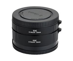 JJC - Jeu de 2 tubes-allonge 10/16mm pour Sony E / FE
