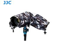 JJC-Juste de Pluie pour Appareil Photo Portable,Pare-Pluie Imperméable,Accessoires pour Appareil Photo DSLR,pour IL,Nikon,Sony,Olympus - Type Camouflage Gray