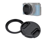 JJC Kit d'adaptateur de filtre et de bouchon d'objectif pour Panasonic Lumix S 26 mm F8 L-Mount, S-R26E 26 mm F8 en alliage d'aluminium avec protection d'objectif portable à clipser