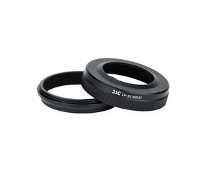 JJC - Kit Paresoleil + bague adaptatrice pour Fujifilm X100VI Noir