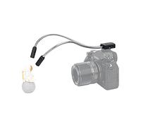 JJC Lampe à Bras Macro, 5600K Lampe LED Macro Flexible pour Nikon Canon Sony Appareil Photo DSLR, 5 Niveaux de luminosité Ajustables, Flash Monté sur Griffe, de Plantes, de Bijoux et Plus Encore.