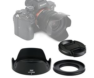 JJC LH-S2860 Pare-soleil tulipe pour objectif Sony FE 28-60 mm f/4-5.6 et Sony E PZ 16-50 mm f/3.5-5.6 OSS