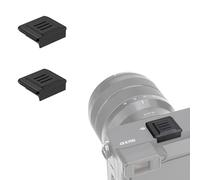 JJC Lot de 2 capuchons de griffe compatibles avec Sony ZV-E1, ZV-E10M2, ZV-E10, Alpha 7 IV, 7III, 7C II, 7CR, 7SIII, 1 II, 9III, 6400, 6700, etc. Couverture complète, anti-rayures, taches et