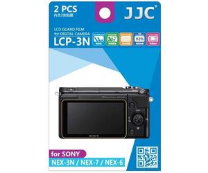 JJC - Lot de 2 films de protection pour Sony NEX / Alpha 5xxx / 6xxx