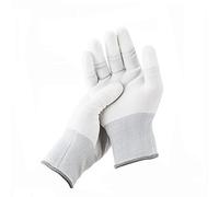 JJC Lot de 2 paires de gants de nettoyage antistatiques en polyester pour nettoyer les objectifs d'appareil photo, capteur CMOS CCD ou autres instruments de précision Taille unique