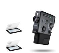 JJC Lot de 2 protections d'écran compatibles avec Fujifilm Instax Mini EVO Cinema, écran LCD en verre trempé, anti-taches, poussière, traces de doigts (installation par adsorption électrostatique)