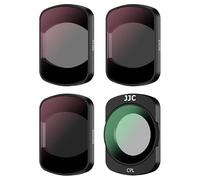 JJC Lot de 4 filtres magnétiques ND CPL compatibles avec DJI Osmo Pocket 3, ND16 ND64 ND256 Densité Neutre PL Polarisant Multi Couches Portable HD Filtres, Osmo Pocket3
