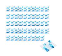 JJC Lot de 50 sachets de gel de silice déshydratant, sachets de gel de silice, absorbeur d'humidité, perles déshydratantes pour appareil photo en gel de silice de qualité alimentaire, bijoux