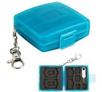 JJC MC-10B - Etui 2x SD, 2x MSD, 2x SIM, 2x Micro SIM, 2x Nano SIM Bleu G