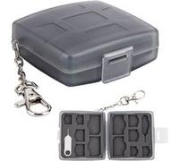 JJC MC-9D - Mini étui carte SIM: 4 SIM + 4 Micro SIM + 4 Nano SIM Gris G