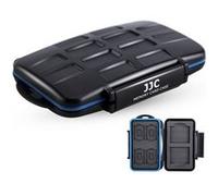 JJC MC-STC10 - Etui Multicartes mémoires étanche: 2x CF, 4x SD, 4x MSD Noir G