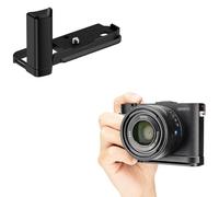 JJC Metal L-Shape Grip Compatible avec Sony RX1R III, DSC-RX1RM3 Caméra, Type Arca à libération Rapide, 1/4"-20 Trou, Améliorer la Sensation de la Main