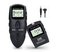 JJC - Minuterie d'intervalle de déclenchement à Distance sans Fil pour Canon EOS R1 R5 R3 5D IV III II 5DS 6D 6D II 7D 7D II 1D II III IV 1Ds D2000 D60 D30 50D 40D 30D