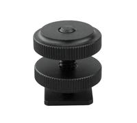 JJC MSA-3 Mini Hot Shoe Convertisseur Adaptateur Chariot Avec Vigne 1/4
