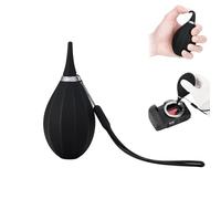 JJC Nettoyeur de Poussière de Pompe de Souffleur d'air en Silicone Souple avec Cordon de Serrage, Souffleur D'ampoule d'air pour Objectifs de Capteur D'appareil Photo Reflex Numérique, Filtres, Monite