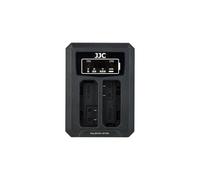 JJC Nikon DCH-ENEL14A Chargeur de batterie double USB (pour Nikon EN-EL14/EN-EL14A)