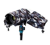 JJC Nylon Caméra Couverture Anti-Pluie Housse Protection Imperméable pour Fujifilm Nikon DF D90 D610 D810 D3300 D3400 D5500 D7200 Canon EOS 7D 5D T6I Sony A99II A77II DSLR Appareil Photo Reflex