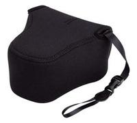JJC Housse pour appareil photo OC-F2BK Néoprène sans miroir Taille jusqu'à 127×85×130 mm Noir