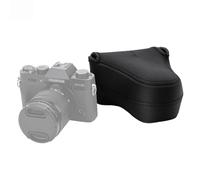 JJC OC-F2BK Néoprène Noir sans Miroir Housse pour Appareil Photo avec Objectif Taille Jusqu Apos à 127 x 85 x 130mm