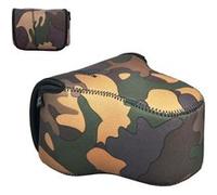 JJC OC-MC0YG - Housse transport Hybride/Mirrorless - Vert camouflage Noir G