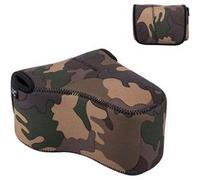 JJC OC-MC1 - Etui transport en néoprène pour APN avec objectif photo Vert camouflage G