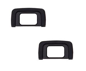 JJC Oeilleton pour Nikon D5600, D5500, D5400, D5300, D5200, D5100, D5000, D3500, D3400, D3300, D3200, D3100, D3000 Remplacement Nikon DK-25 (2pcs par Paquet)
